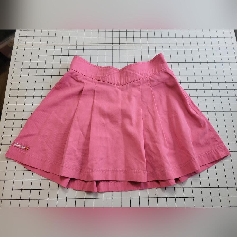 Vintage Ellesse Pink Mini Tennis Skirt